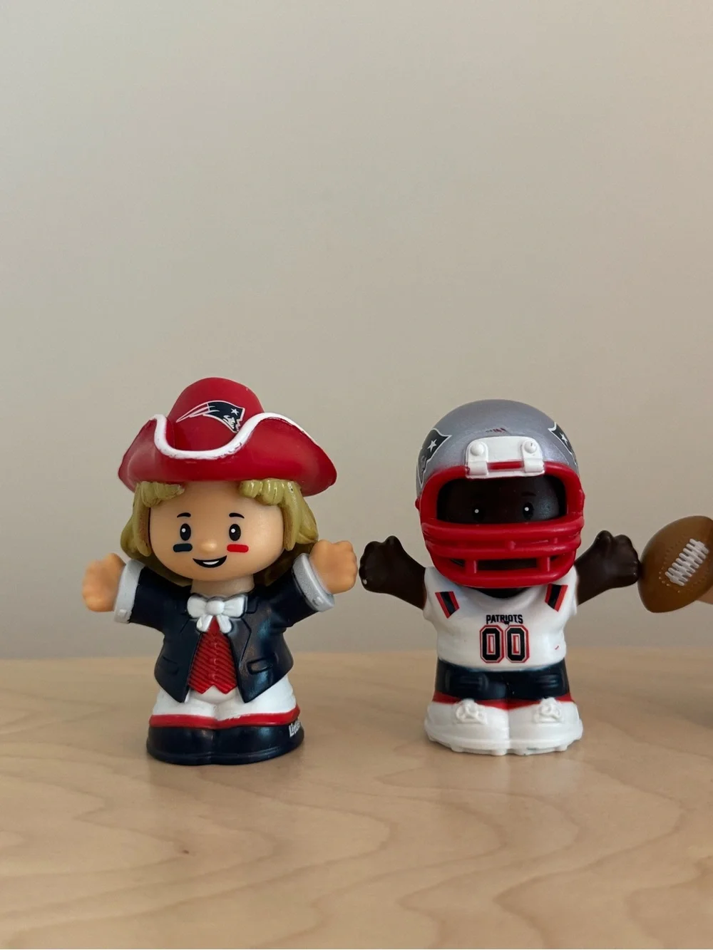Little People New England Patriots Red & Silver Team Figurine Set